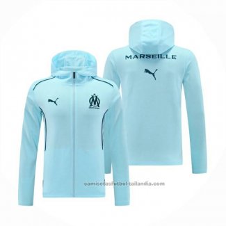 Chaqueta con Capucha del Olympique Marsella 24/25 Azul