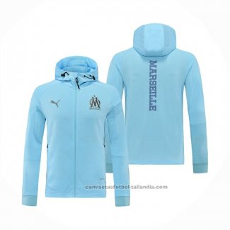 Chaqueta con Capucha del Olympique Marsella 22/23 Azul