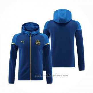 Chaqueta con Capucha del Olympique Marsella 23/24 Azul