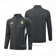 Rompevientos del Real Madrid 25/26 Gris Verde