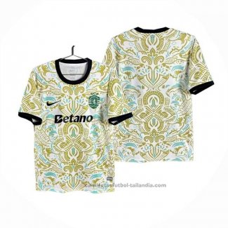 Tailandia Camiseta Sporting Special 25/26 Amarillo Azul
