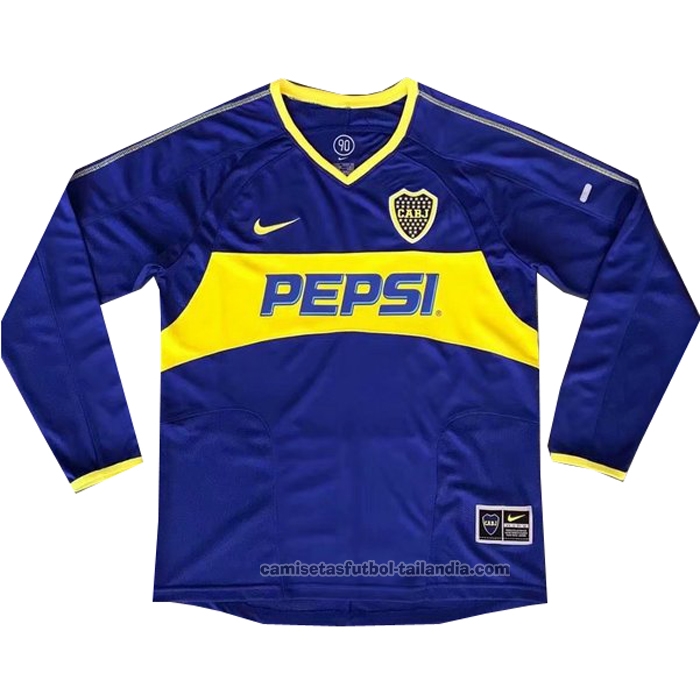 Camiseta Boca Juniors 1ª Larga 2003-2004 | Mejor calidad