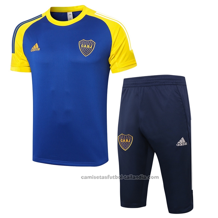Chandal del Boca Juniors Manga Corta 20/21 Azul y Amarillo | Mejor calidad