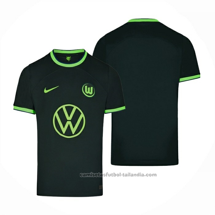 Segunda Camiseta Wolfsburg 2023-2024 Tailandia