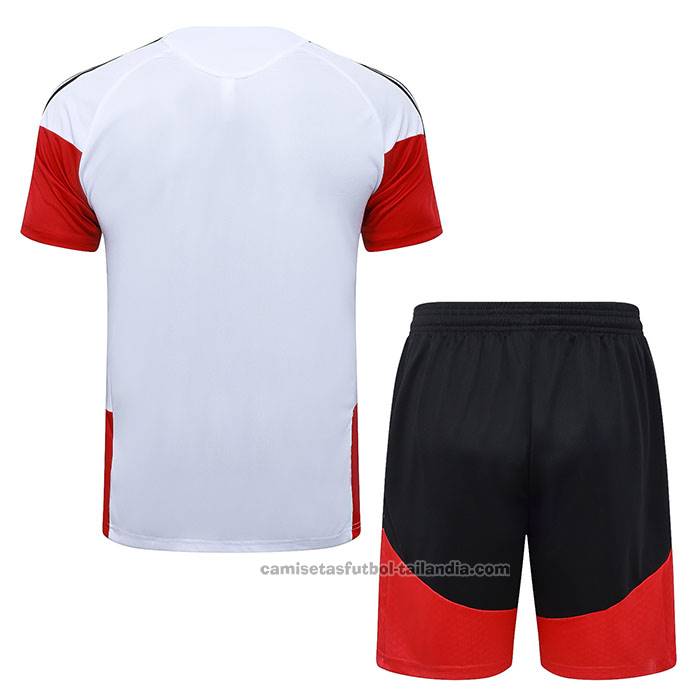 Chandal del Alemania Manga Corta 25/26 Blanco - Pantalon Corto