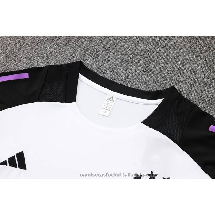 Chandal del Alemania Manga Corta 24/25 Blanco - Pantalon Corto