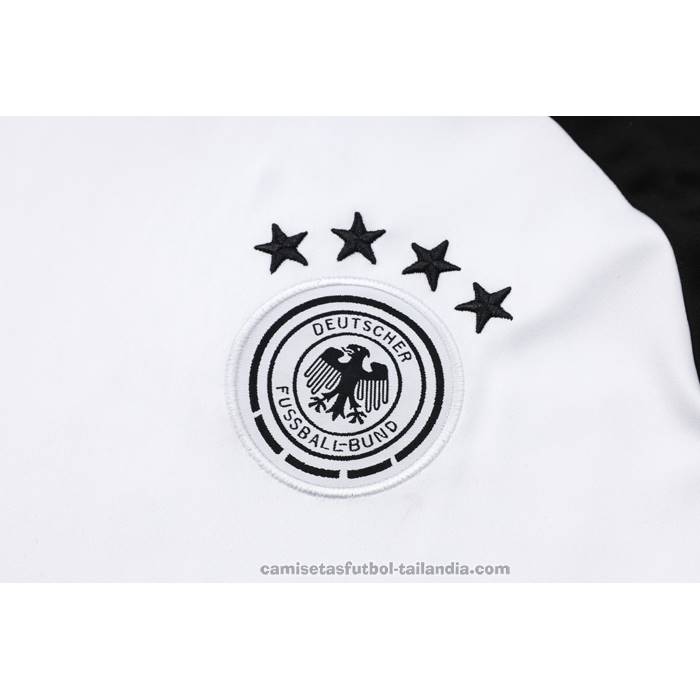 Chandal del Alemania Manga Corta 24/25 Blanco - Pantalon Corto