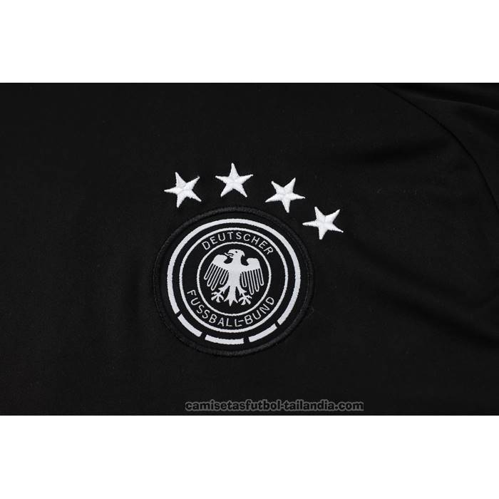 Chandal del Alemania Manga Corta 24/25 Negro - Pantalon Corto