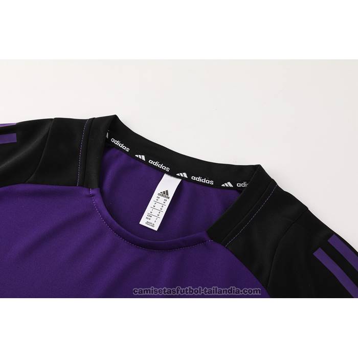 Chandal del Alemania Manga Corta 24/25 Purpura - Pantalon Corto