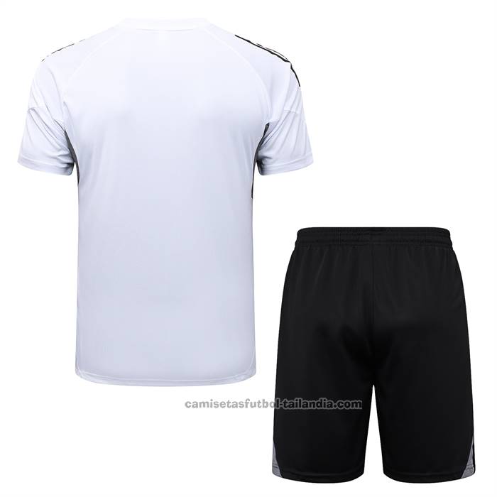 Chandal del Alemania Manga Corta 25/26 Blanco - Pantalon Corto