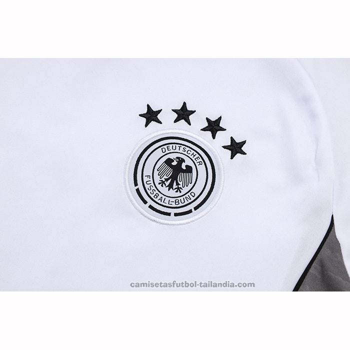 Chandal del Alemania Manga Corta 25/26 Blanco - Pantalon Corto
