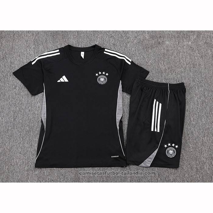Chandal del Alemania Manga Corta 25/26 Negro - Pantalon Corto