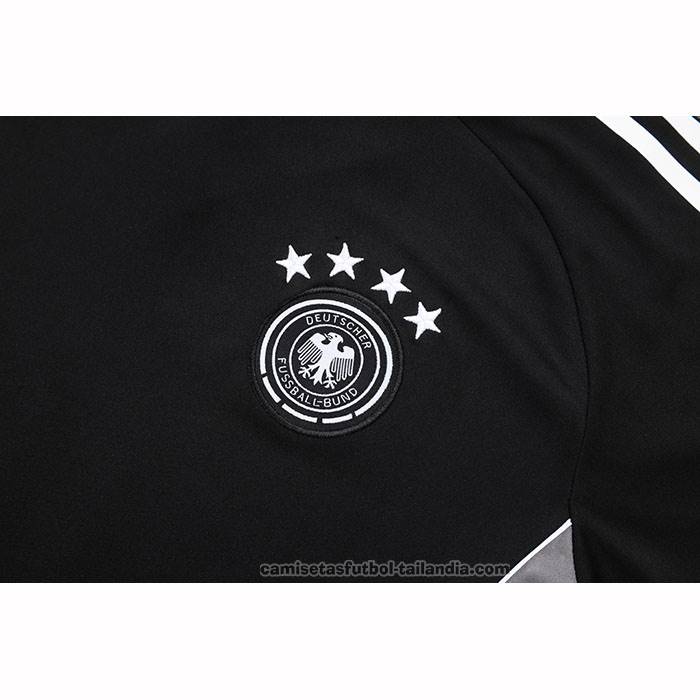 Chandal del Alemania Manga Corta 25/26 Negro - Pantalon Corto