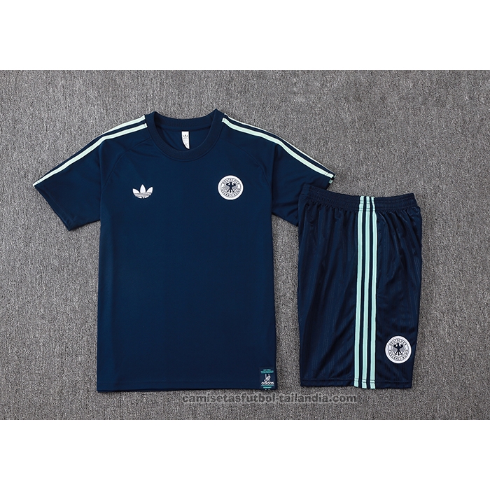 Chandal del Alemania Manga Corta 26/27 Azul - Pantalon Corto