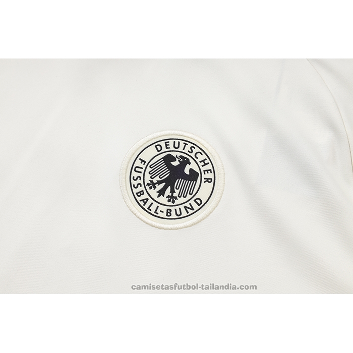 Chandal del Alemania Manga Corta 26/27 Crema - Pantalon Corto