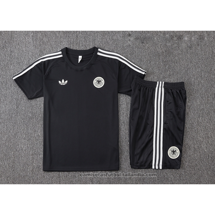 Chandal del Alemania Manga Corta 26/27 Negro - Pantalon Corto