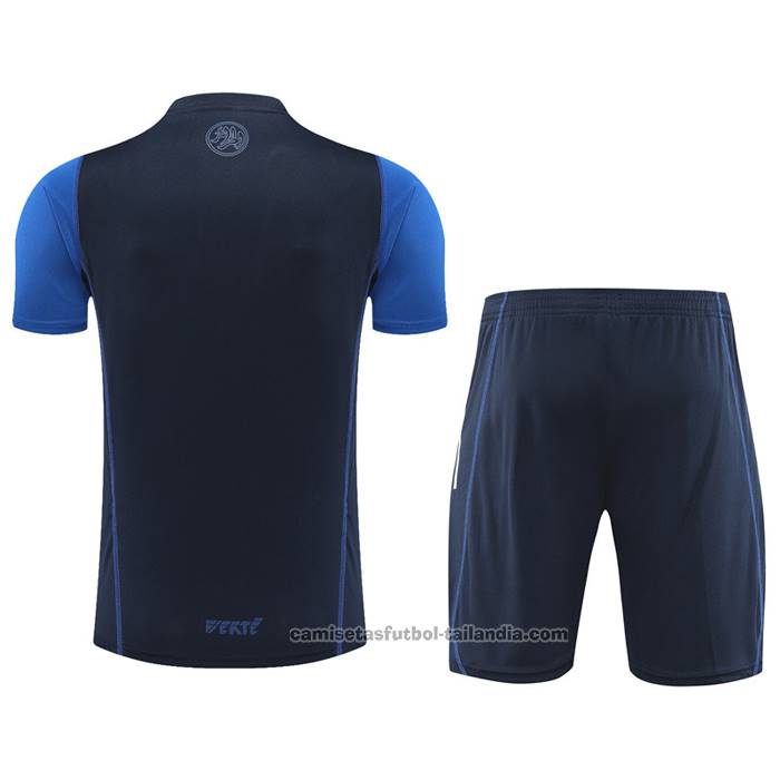 Chandal del Argelia Manga Corta 23/24 Azul - Pantalon Corto