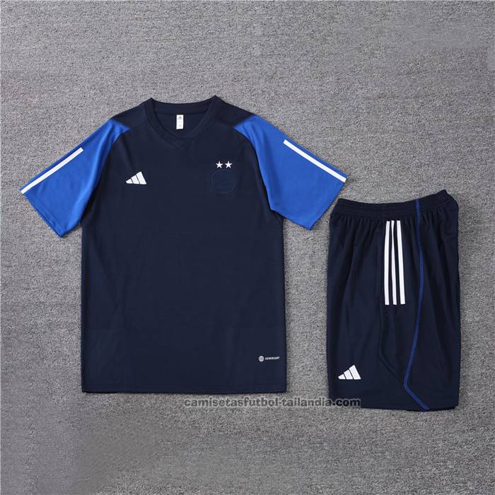 Chandal del Argelia Manga Corta 23/24 Azul - Pantalon Corto