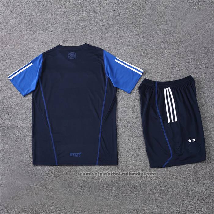 Chandal del Argelia Manga Corta 23/24 Azul - Pantalon Corto