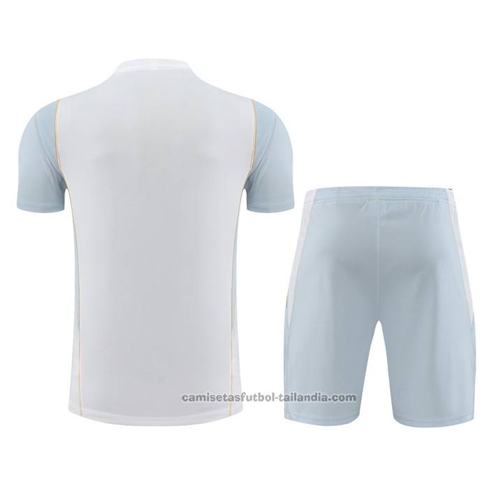 Chandal del Argelia Manga Corta 23/24 Blanco - Pantalon Corto
