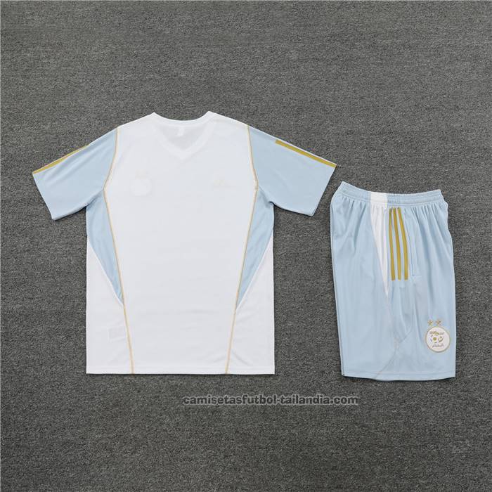 Chandal del Argelia Manga Corta 23/24 Blanco - Pantalon Corto