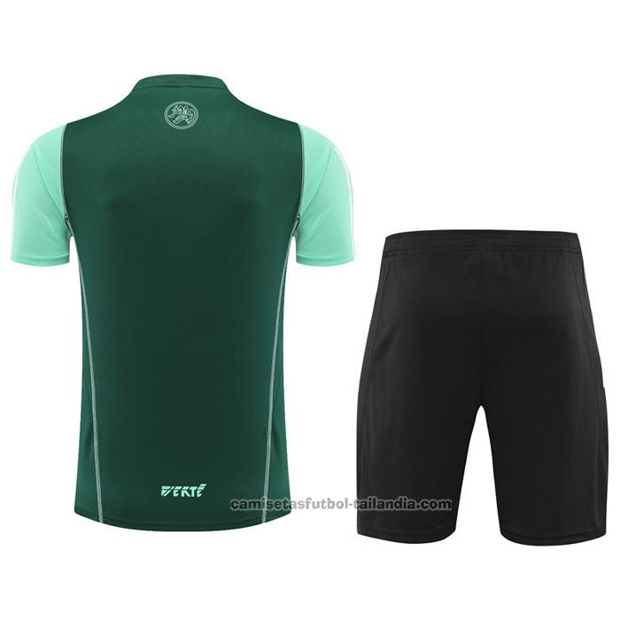 Chandal del Argelia Manga Corta 23/24 Verde - Pantalon Corto