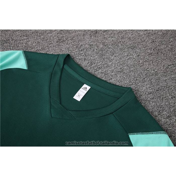 Chandal del Argelia Manga Corta 23/24 Verde - Pantalon Corto