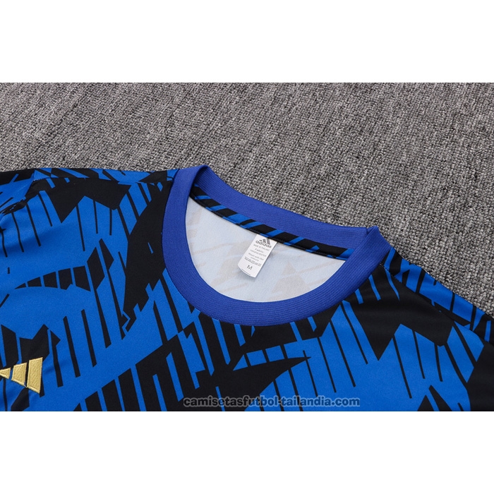 Chandal del Argentina Manga Corta 2022 Azul - Pantalon Corto