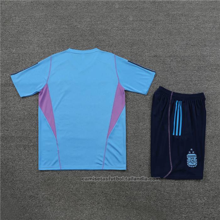 Chandal del Argentina Manga Corta 23/24 Azul Oscuro - Pantalon Corto