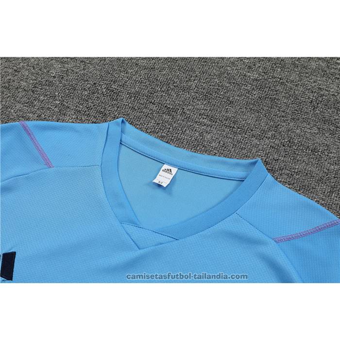 Chandal del Argentina Manga Corta 23/24 Azul Oscuro - Pantalon Corto