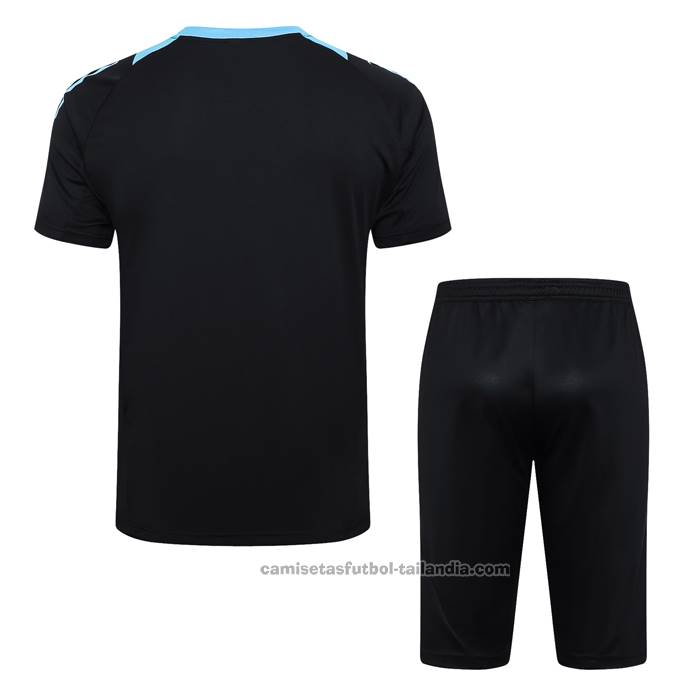 Chandal del Argentina Manga Corta 24/25 Negro - Pantalon Corto