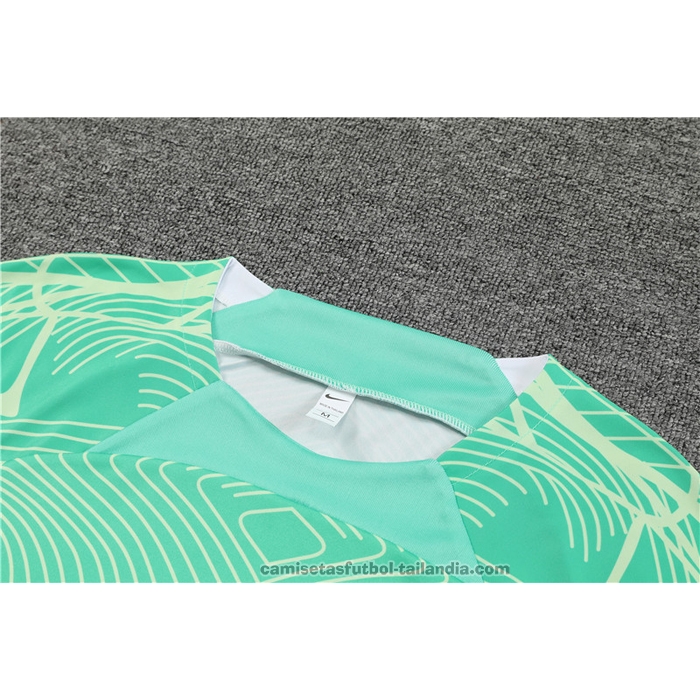 Chandal del Brasil Manga Corta 22/23 Verde - Pantalon Corto