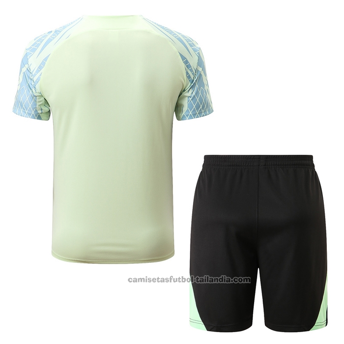 Chandal del Brasil Manga Corta 22/23 Verde - Pantalon Corto