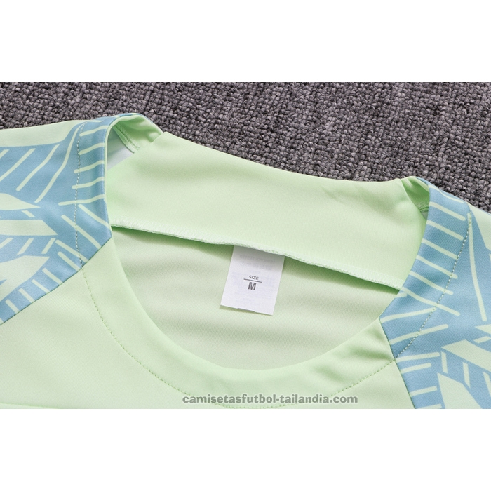 Chandal del Brasil Manga Corta 22/23 Verde - Pantalon Corto