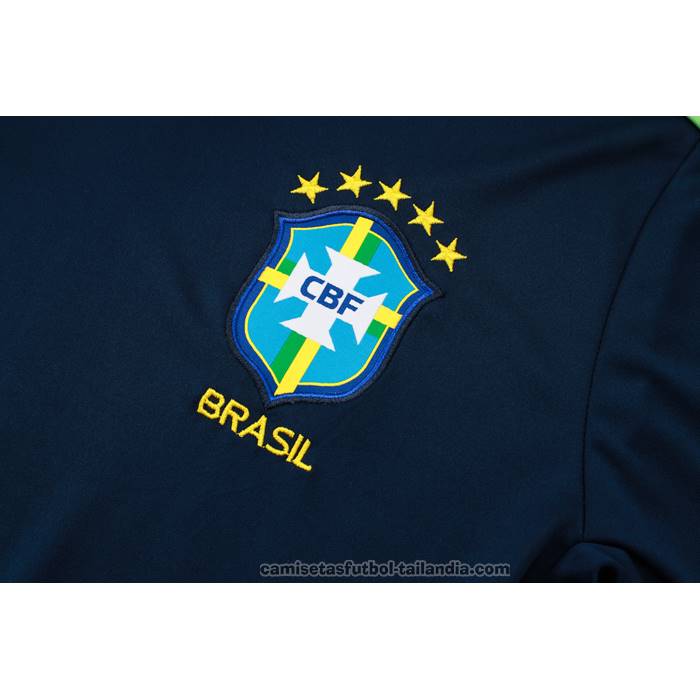 Chandal del Brasil Manga Corta 24/25 Azul - Pantalon Corto