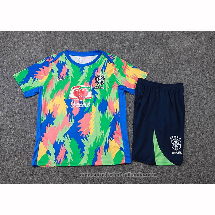 Chandal del Brasil Manga Corta 25/26 Camuflaje - Pantalon Corto