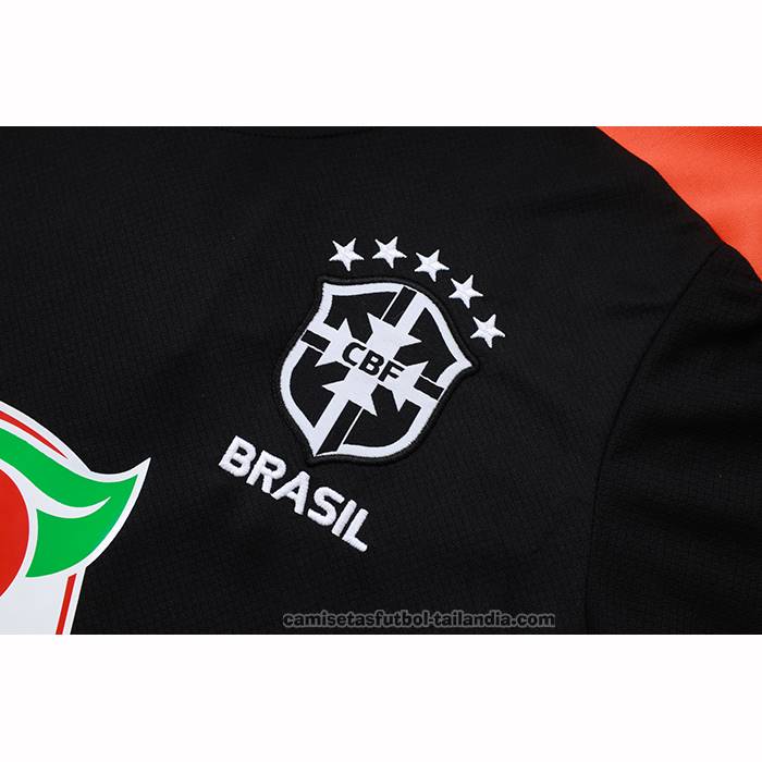 Chandal del Brasil Manga Corta 25/26 Negro - Pantalon Corto