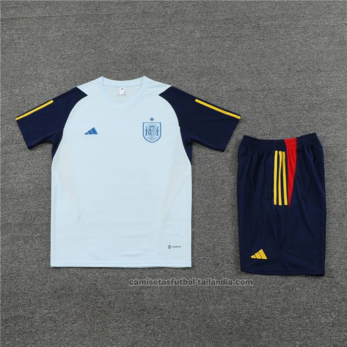 Chandal del Espana Manga Corta 23/24 Azul - Pantalon Corto