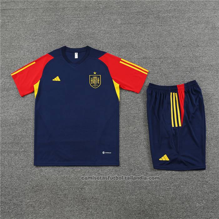 Chandal del Espana Manga Corta 23/24 Azul - Pantalon Corto