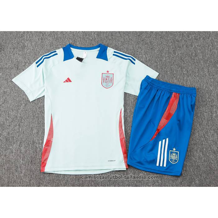 Chandal del Espana Manga Corta 24/25 Azul - Pantalon Corto