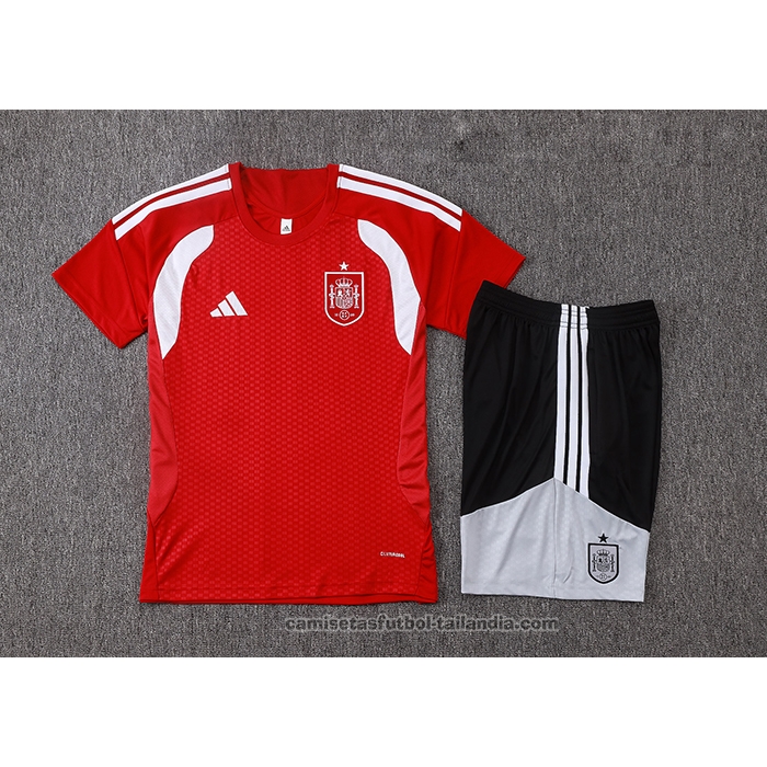 Chandal del Espana Manga Corta 26/27 Rojo - Pantalon Corto