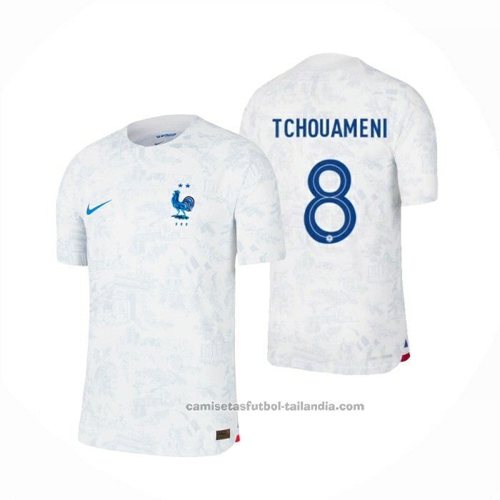 Segunda Camiseta Francia Jugador Camavinga 2022