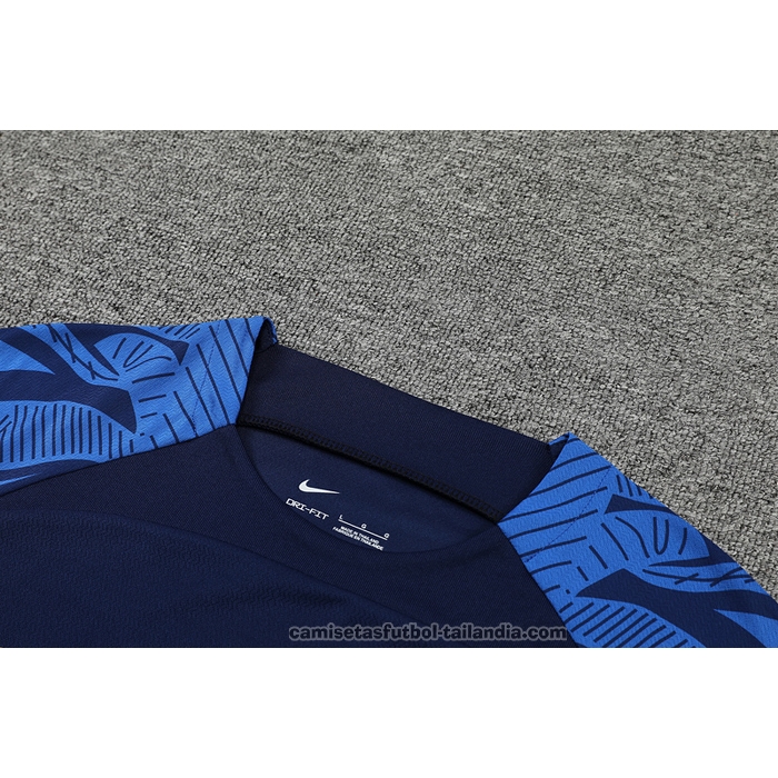 Chandal del Francia Manga Corta 22/23 Azul - Pantalon Corto