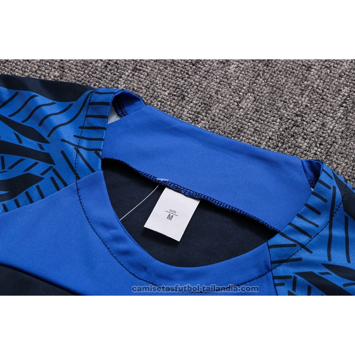 Chandal del Francia Manga Corta 22/23 Azul - Pantalon Corto