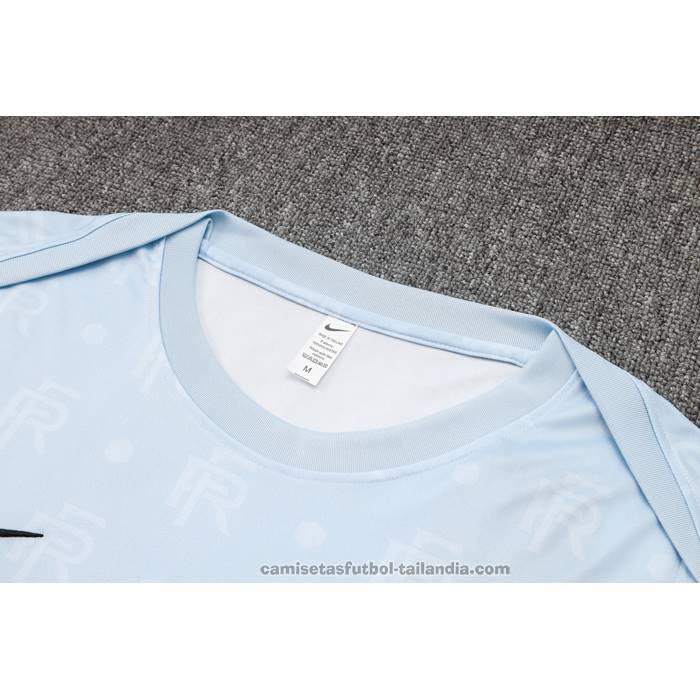 Chandal del Francia Manga Corta 24/25 Azul Claro - Pantalon Corto