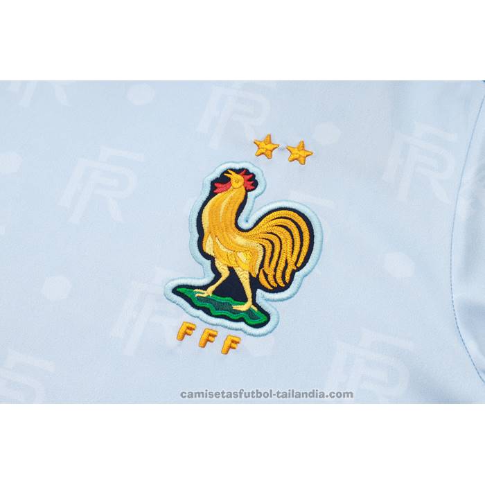 Chandal del Francia Manga Corta 24/25 Azul Claro - Pantalon Corto