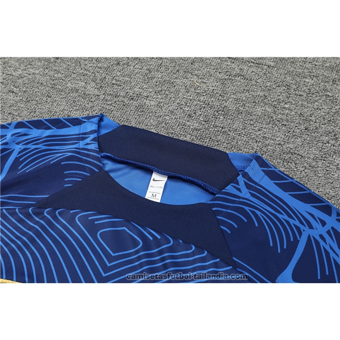 Chandal del Francia Manga Corta 22/23 Azul Oscuro - Pantalon Corto