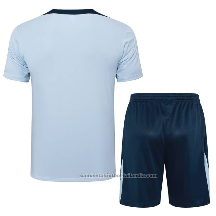 Chandal del Francia Manga Corta 24/25 Azul Claro - Pantalon Corto