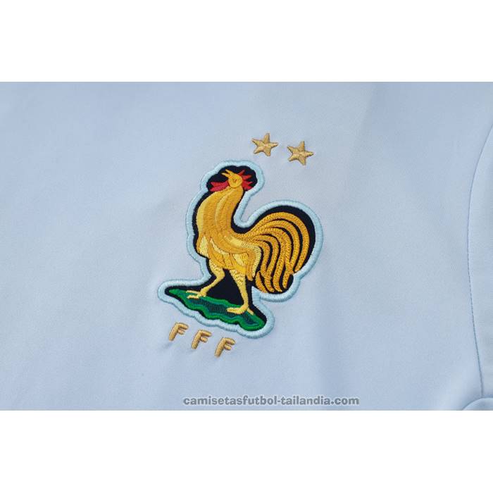 Chandal del Francia Manga Corta 24/25 Azul Claro - Pantalon Corto
