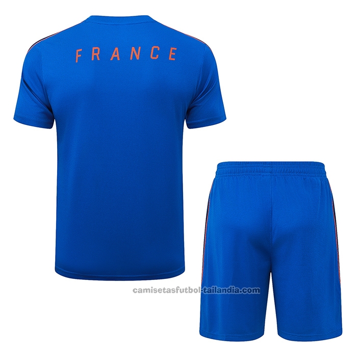 Chandal del Francia Manga Corta 26/27 Azul - Pantalon Corto